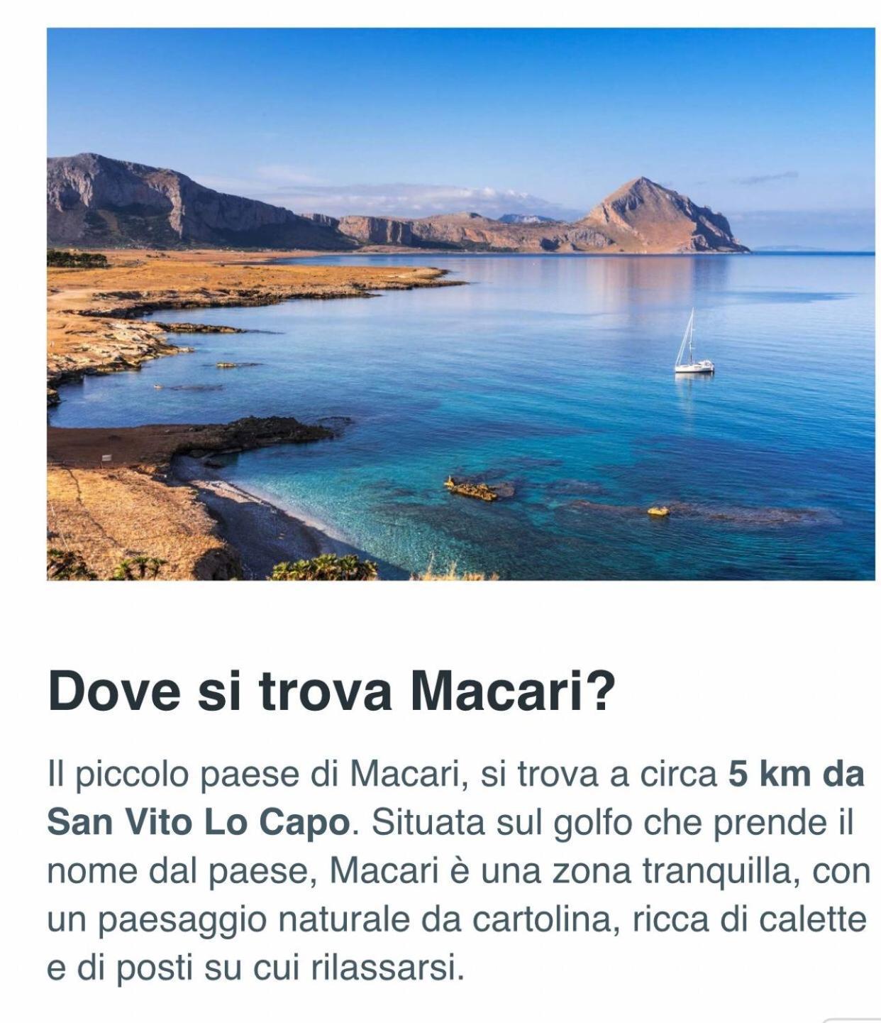 Appartamento Casa Magnolia Сан-Вито-Ло-Капо Экстерьер фото